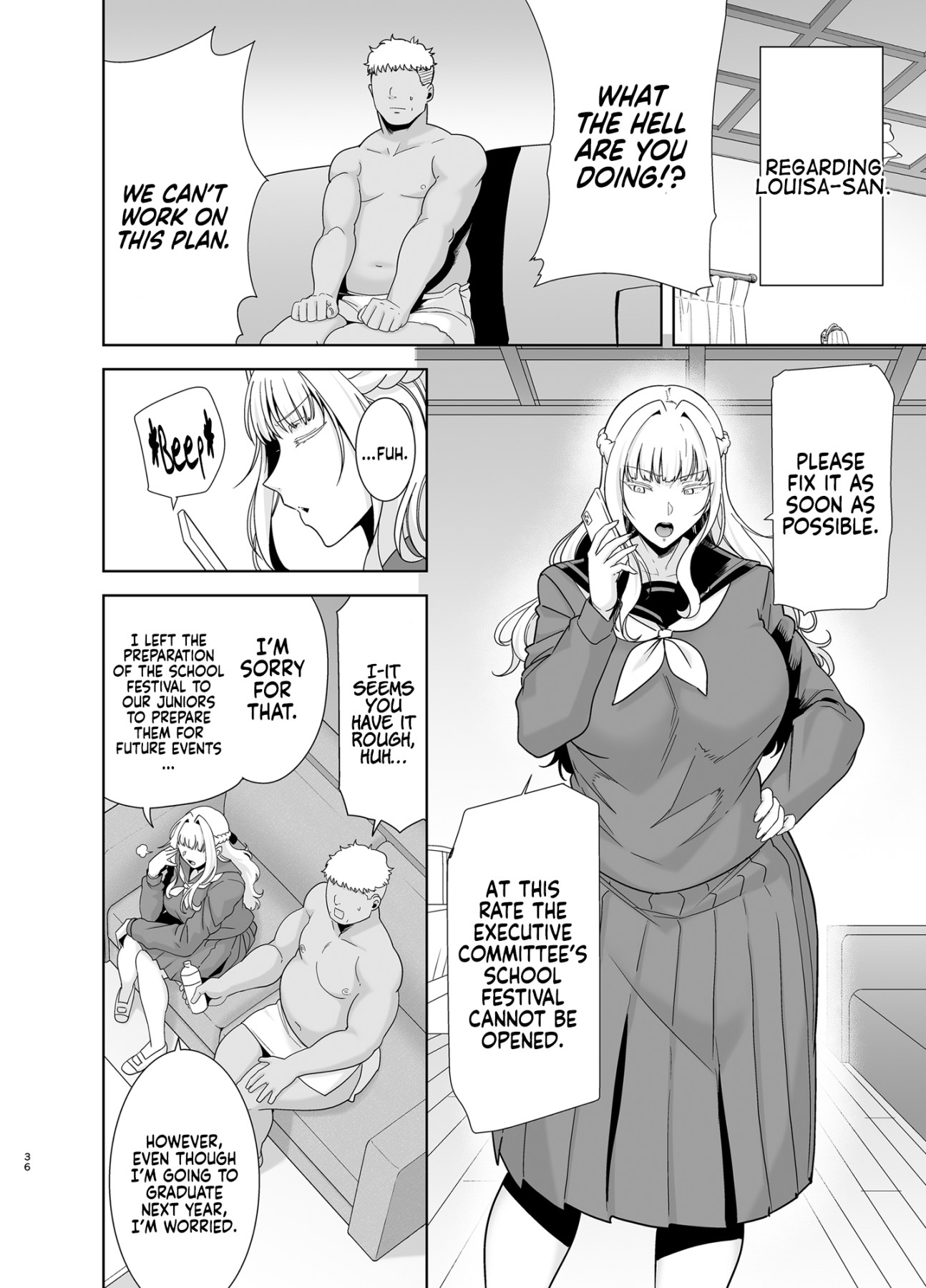 Hentai Manga Comic-Seika Girls' Academy High School's Official Rod Oji-san 5-Read-35